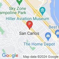 View Map of 619 Laurel Street,San Carlos,CA,94070